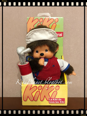 kiki monchhichi golf golfeur rare collection vintage neuf