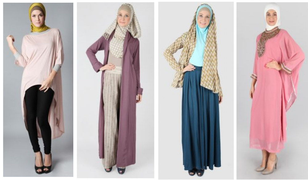 Pakaian Muslim Wanita Tahun 2014  New Style for 2016-2017