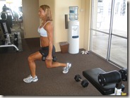 Lunge - Legs (side view)