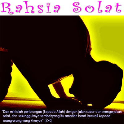 Rahsia-rahsia: Rahsia 13 rukun Solat