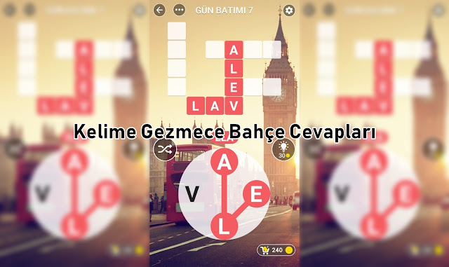 Kelime Gezmece Bahce Cevaplar