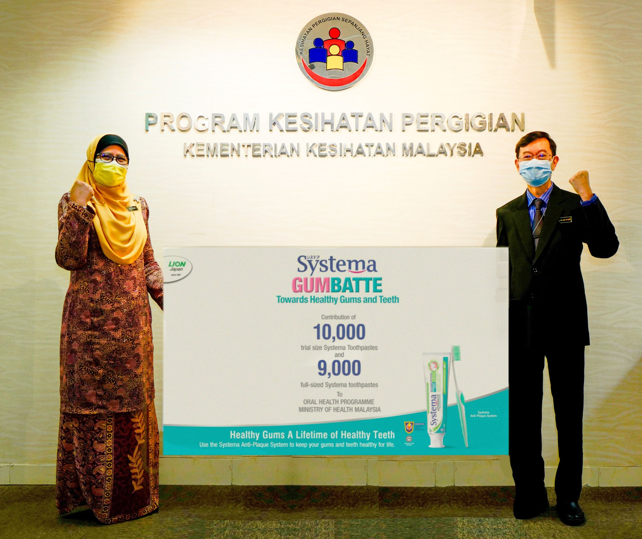 Ikrar Systema untuk ‘Gumbatte Towards Healthy Gums & Teeth’ bersama Rakyat Malaysia