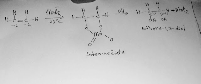 Oxidation of Ethene (CH2=CH2)