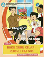 BUKU GURU DAN SISWA KURIKULUM 2013 KELAS 1 DAN 4  SD/MI SEMESTER 2 EDISI REVISI TAHUN 2016 