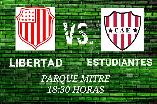 FÚTBOL ARRANCA EL FEDERAL   LIBERTAD VS. ESTUDIANTES  DOMINGO   18:30 HORAS   PARQUE MITRE