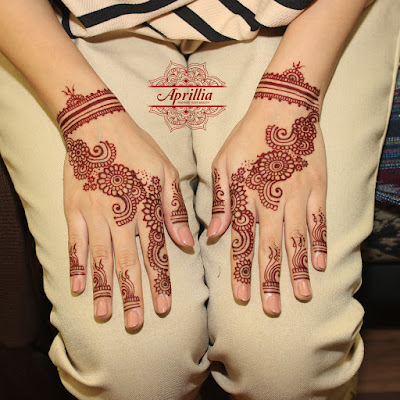Henna Pernikahan, henna pengantin Inai Pengantin, Mahendi