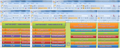 Aplikasi Administrasi Olah Nilai Sekolah (ONS) Kurikulum 2013 Format Excel Versi SD/MI