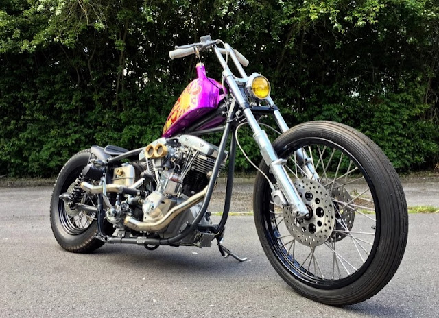 Harley Davidson Shovelhead By Rocket Bobs Cycle Works Hell Kustom