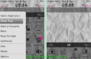 Free Paper Theme for Blackberry