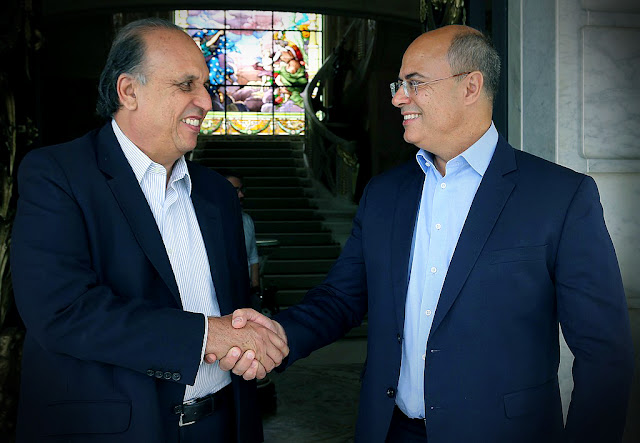 Ex governador Pezão, e Witzel