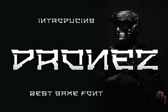 Download Dronez Game Font
