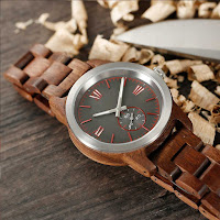  Wood Watch - At Last! Feel Mental Clarity And Stress Reduction In The First Time You Wear It - It's Magic! 