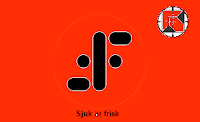Fk flagga Sjuk är frisk