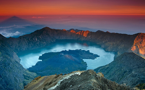  Gambar Gunung Rinjani  Lombok Download Gratis