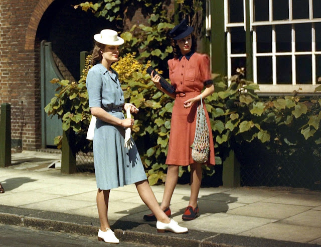 Vestidos utilitários de 1942