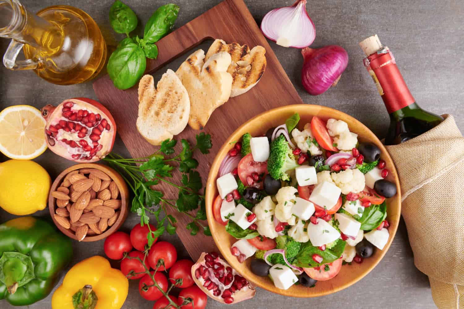 How the Mediterranean diet protects the brain from signs of aging