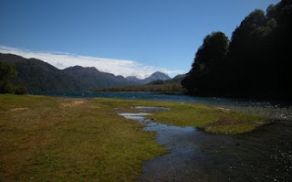 field by lake Villarino