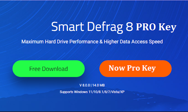 IObit Smart Defrag 8 PRO License Key 2022