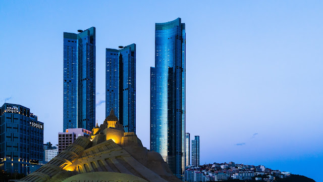 Haeundae beach, Busan