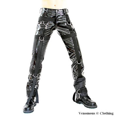 Goth Fashion  Guys on Fashions  Gothic   Girdle Pants Pvc  By Aderlass At Venomous Clothing