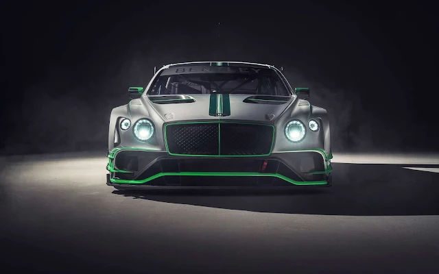  Papel de parede grátis 2018 Carro Bentley Continental GT3 para PC, Notebook, iPhone, Android e Tablet.