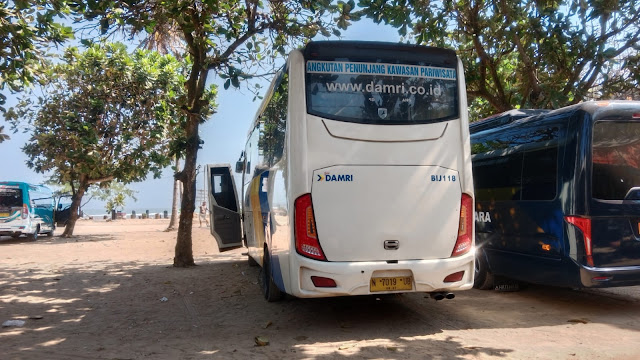 Cara beli tiket DAMRI ke Pantai Malang Selatan