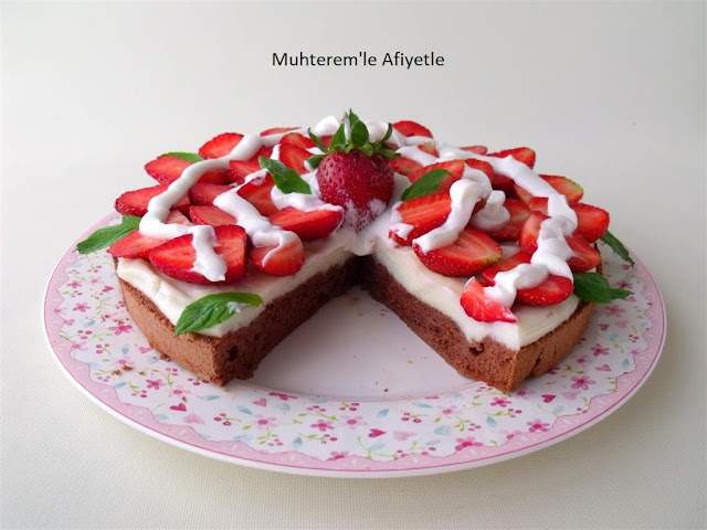 strawberry cake