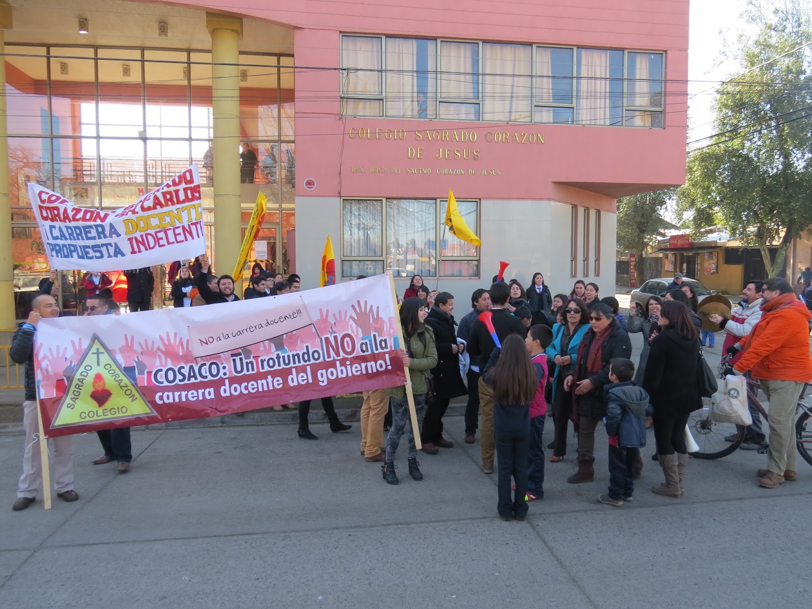 San Carlos: Sindicato del Colegio Sagrado Corazón acusan 