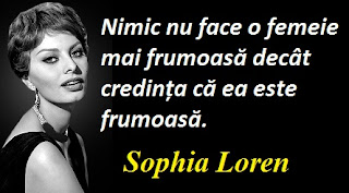 Citatul zilei: 20 septembrie - Sophia Loren