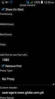 Psiphon A+ Pro Black Handler Settings 1