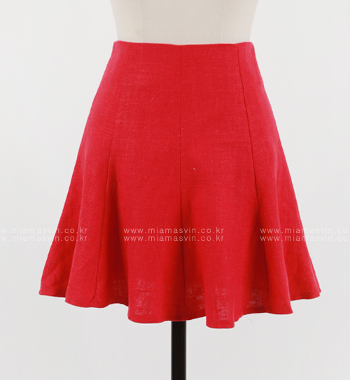 Paneled Skater Skirt