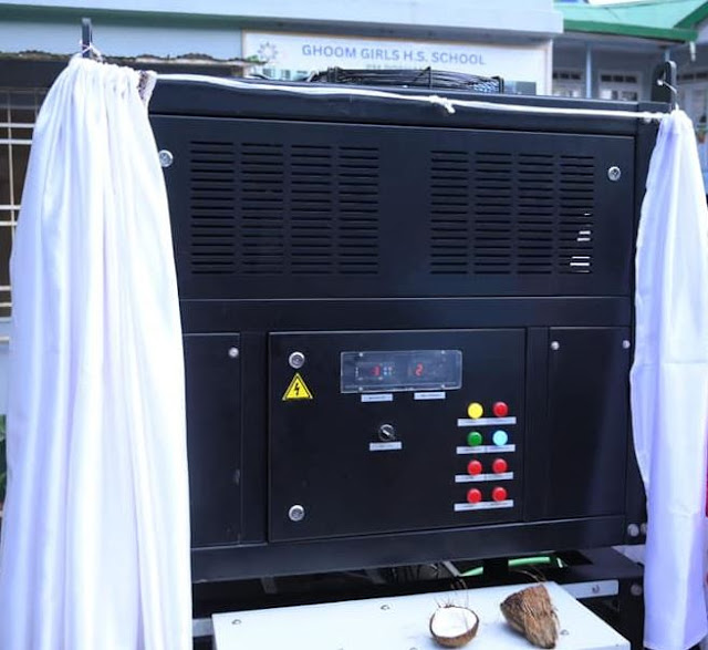 Ghoom Girls High School Inaugurates Atmospheric Water Generator Plant