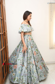 Actress Pragya Jaiswal Stills in Floral Dress at turodu Interview  0202.JPG