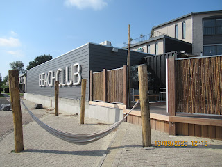 Der Beachclub auf dem Campingplatz Roompot Beach Resort in Kamperland