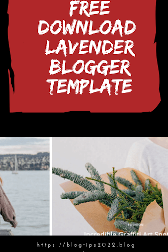 lavender blogger template|Download free|