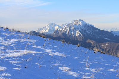 View from flanks for Linzone toward Resegnone