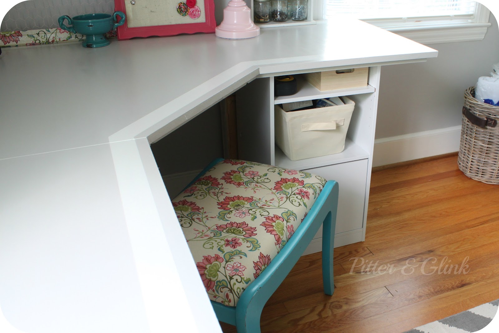 corner sewing table plans