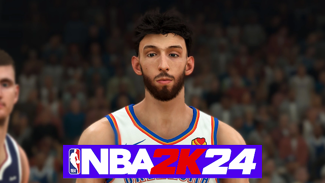 NBA 2K24 Chet Holmgren Cyberface & Hairstyle Update