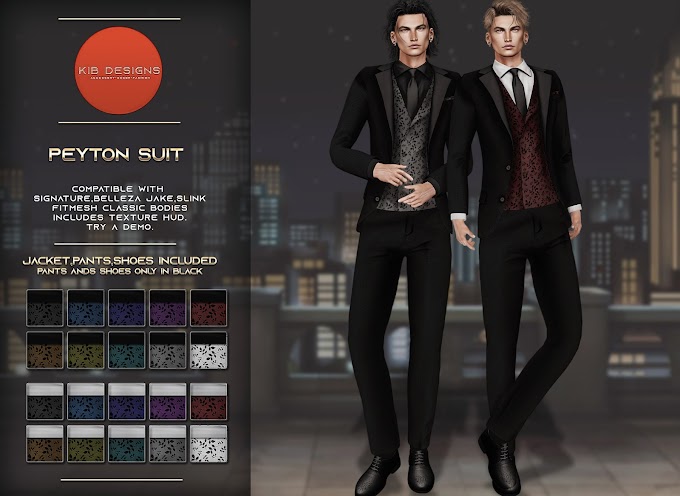KiB Designs - Peyton Suit @Sense Event 18th February