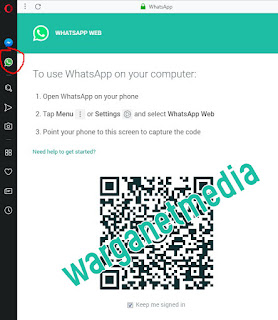 whatsapp web opera