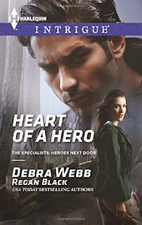 debra webb, heart of a hero, book, book review, what i'm reading wednesday