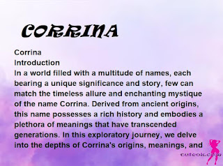 meaning of the name "CORRINA"