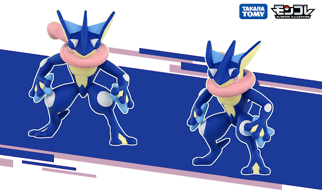 Figure Greninja Moncolle (MS-08) - Pokémon Katak Generasi Ke 6