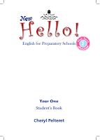 New Hello - English For Preparatory Schools - Year One - Student's Book - 1 Term