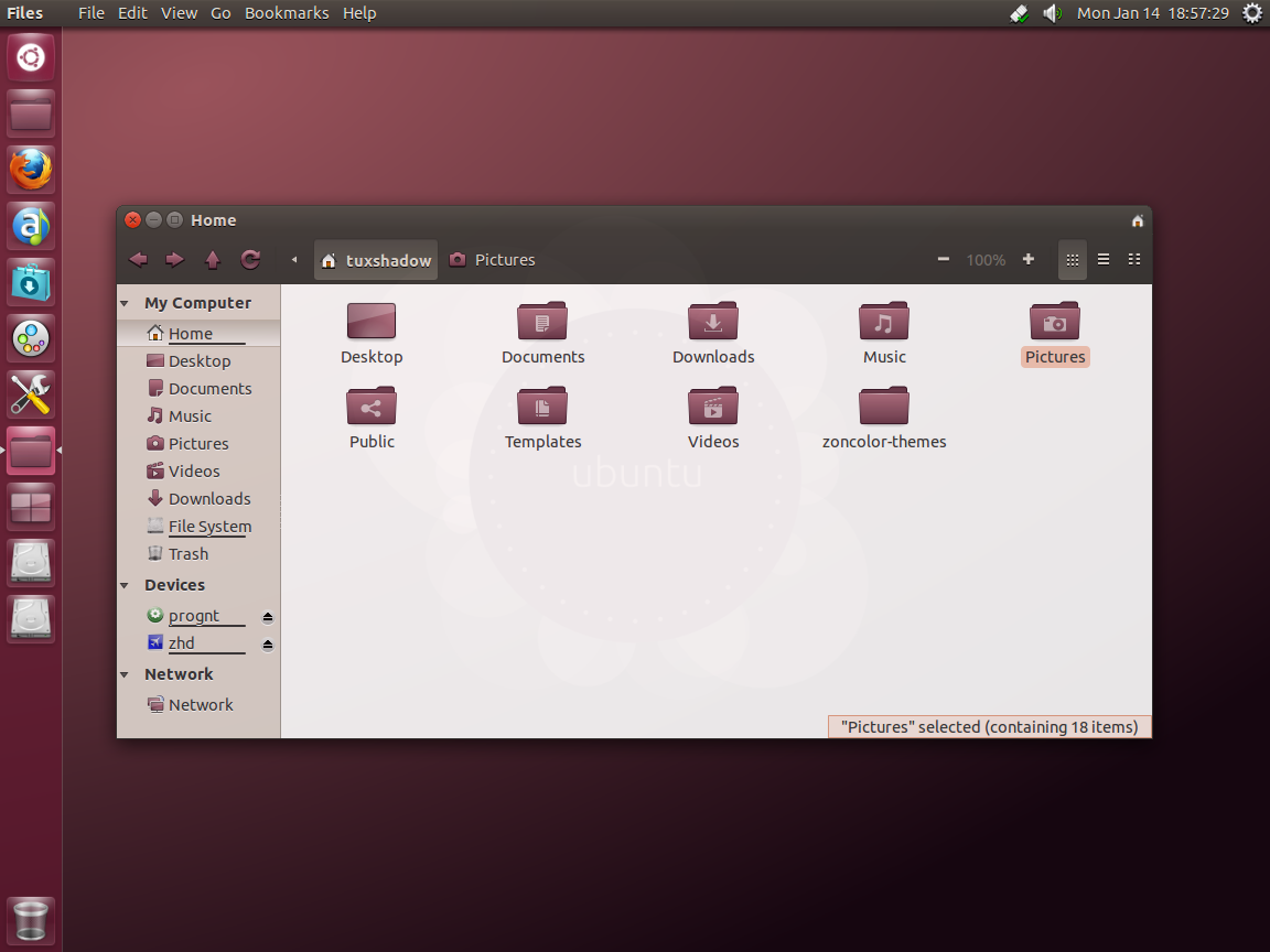 zonColor 1.1 Update: Ubuntu Phone Wallpaper, 