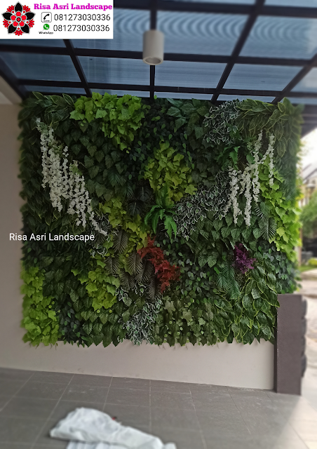 Desain Contoh Gambar Taman Vertikal Taman Dinding / Vertical Garden Living Wall Art Green Garden Dan Artifisial Plant Vertical Garden Sintetis Green Wall