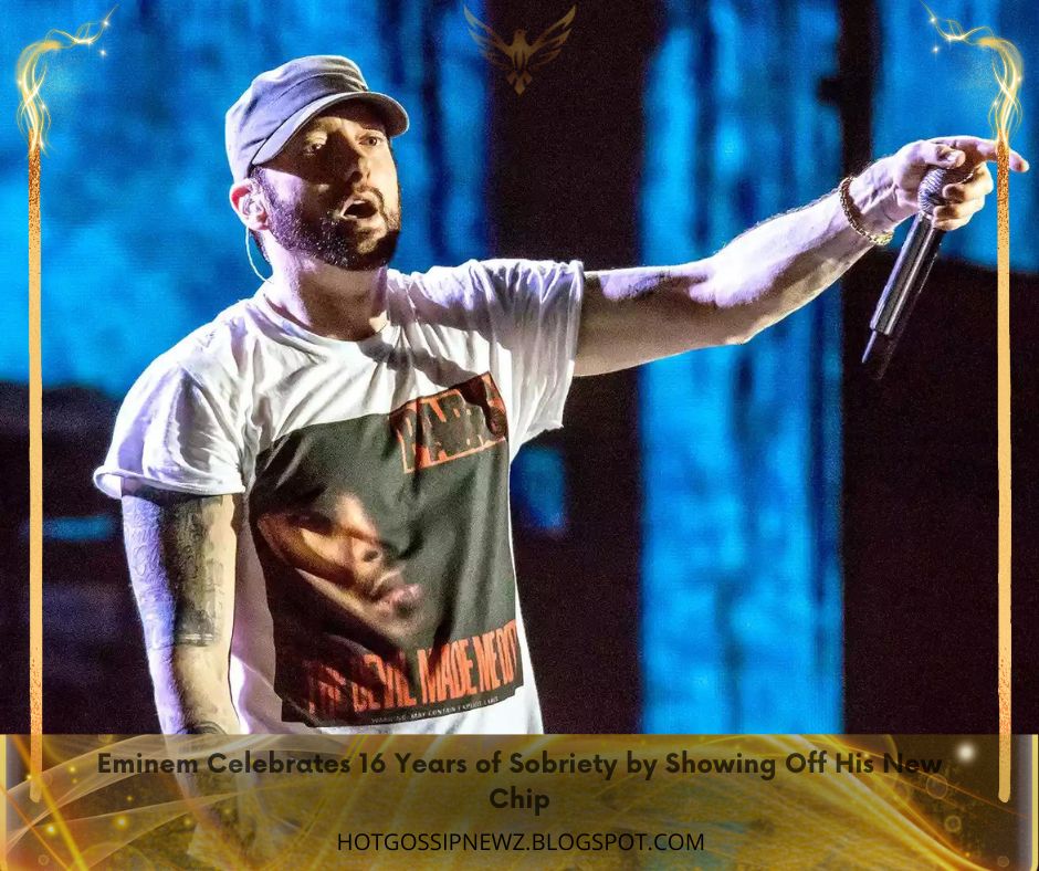 Eminem Celebrates 16 Years of Sobriety by Showing Off His New Chip