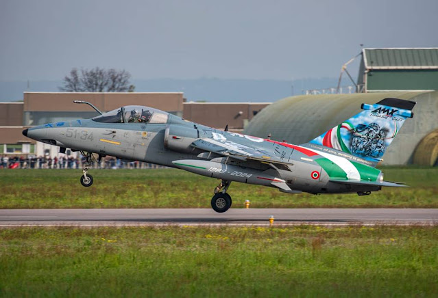 Italian Air Force farewell AMX