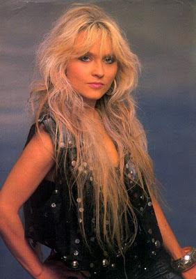 Doro Pesch ,she released two albums in the US with producers Joey Balin and Gene Simmons.