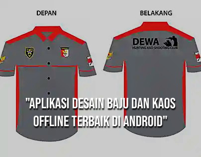 15 Aplikasi  Desain  Baju  dan Kaos Offline  Terbaik di Android